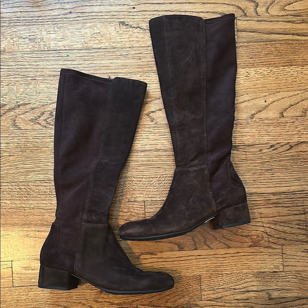 Dune London Chocolate Brown Tayla Boot- size 37.5